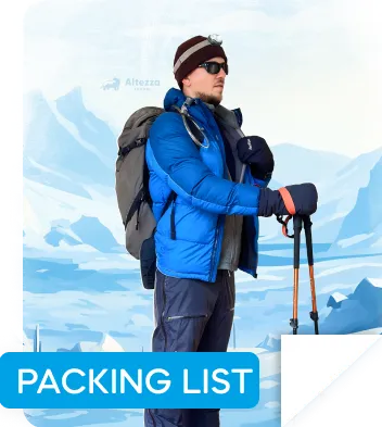 Kilimanjaro-paklijst als pdf