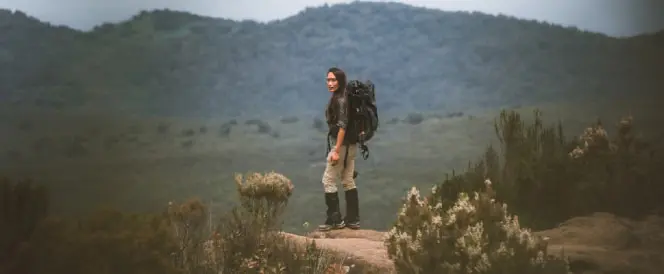Lemosho-route - Dag 2 - Afzetpunt op grote hoogte en trekking naar Shira 1 Camp